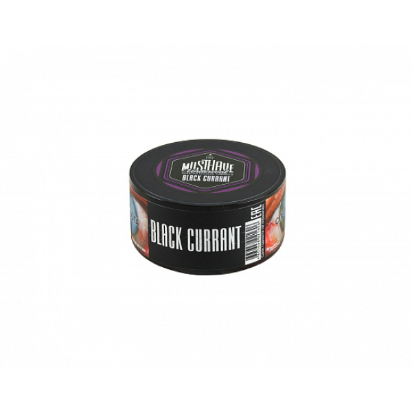 Табак MUST HAVE BLACK CURRANT 25 грамм в Воркуте