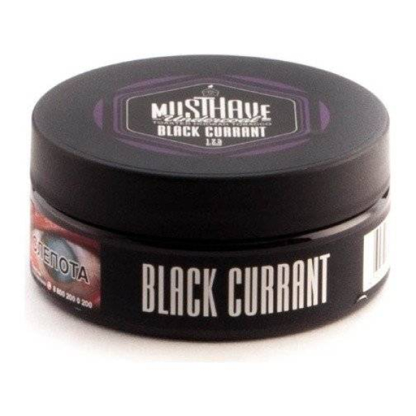 Табак Must Have Black Currant 125 грамм в Воркуте