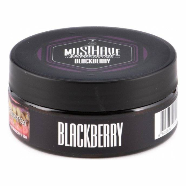 Табак Must Have Blackberry 125 грамм в Воркуте
