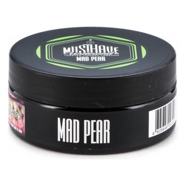 Табак Must Have Mad Pear 125 грамм в Воркуте