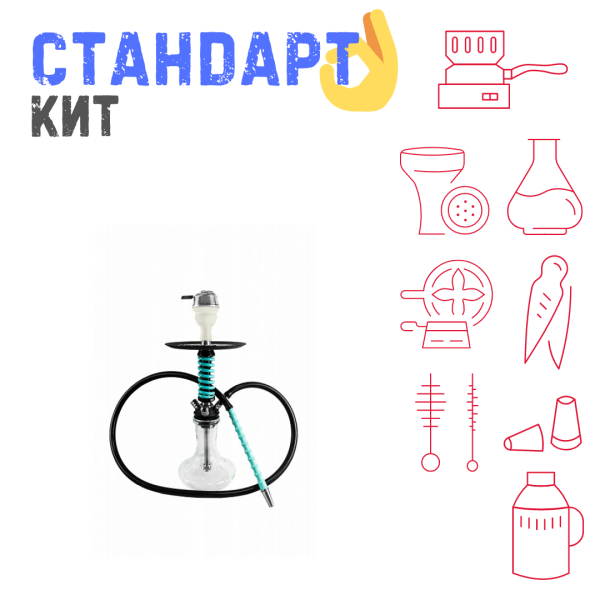 Набор с кальяном  Mamay Customs Micro Coilovers Mint СТАНДАРТ в Воркуте