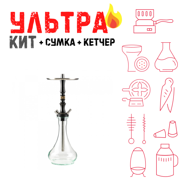 Набор с кальяном  Maklaud Dzen F/Sr ВСЕ ВКЛЮЧЕНО в Воркуте