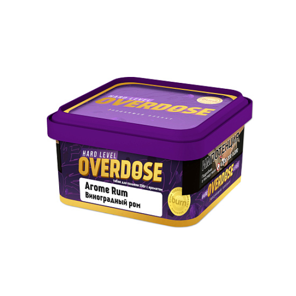 Табак OVERDOSE Aroma Rum 200 гр в Воркуте