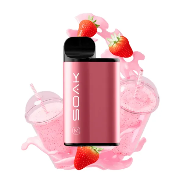 SOAK M Strawberry Cream dream (Клубничный милкшейк), 4000 тяг в Воркуте