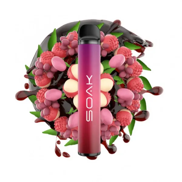 SOAK X Lychee Lemonade (Лимонад с личи), 1500 тяг в Воркуте