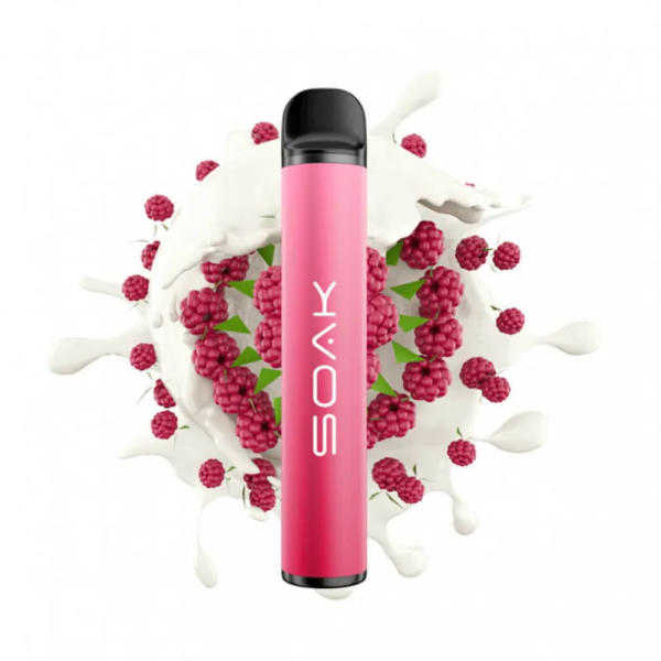 SOAK X Raspberry Yogurt (Малиновый йогурт), 1500 тяг в Воркуте