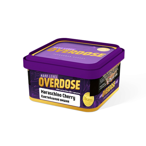 Табак OVERDOSE Maraschino Cherry (коктейльная вишня) 200 гр в Воркуте