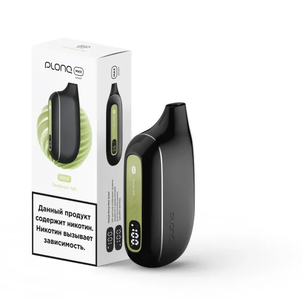 Plonq Max Smart Зеленый Чай (8000 Затяжек) 20 Мг в Воркуте
