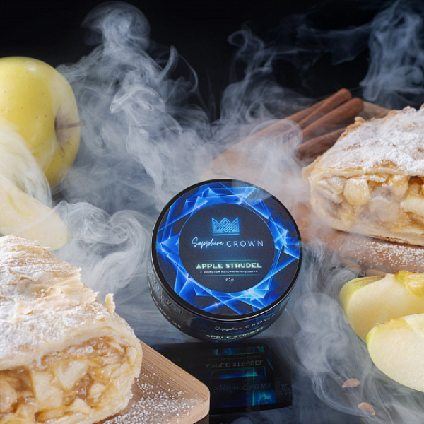 Табак Sapphire Crown Apple Strudel (Яблочный Штрудель) 25 гр в Воркуте