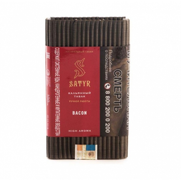 Табак Satyr Bacon 100 грамм в Воркуте