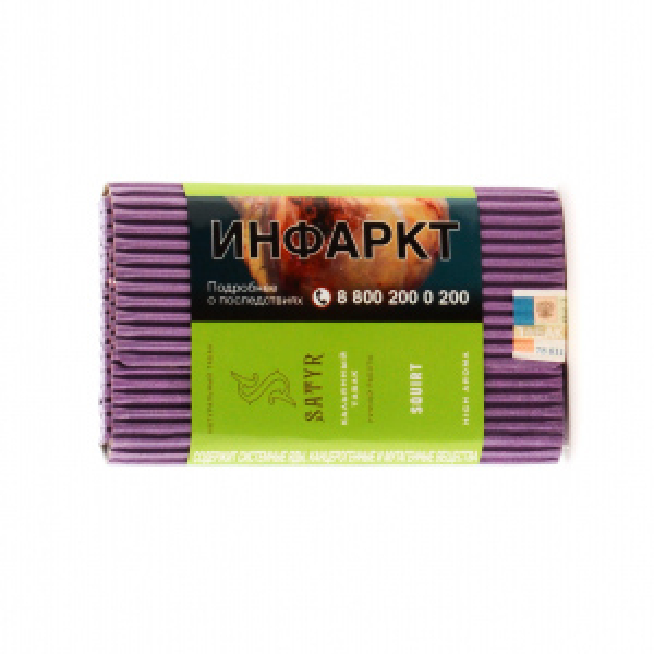 Табак Satyr Squirt 100 грамм в Воркуте