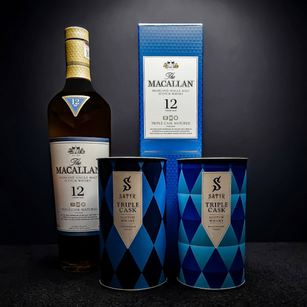 Табак Satyr TRIPLE CASK (МАКАЛЛАН) 100 грамм в Воркуте