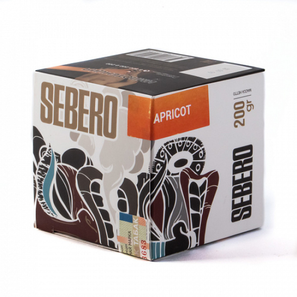 Табак SEBERO APRICOT 200 грамм в Воркуте