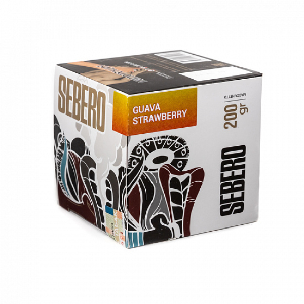 Табак SEBERO GUAVA STRAWBERRY 200 грамм в Воркуте