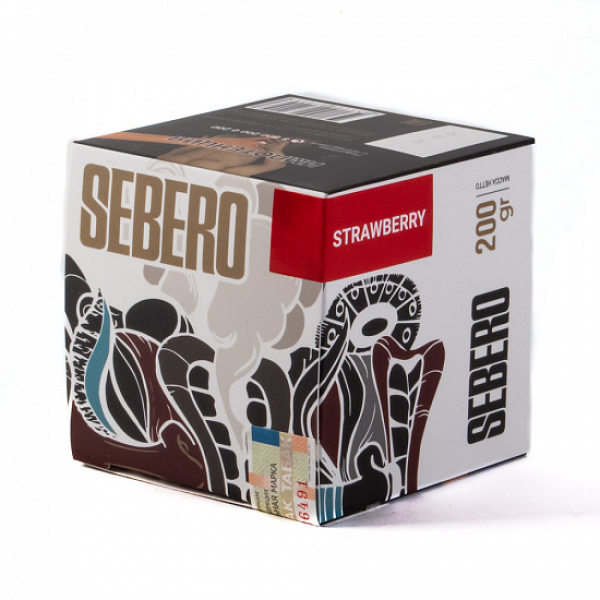 Табак SEBERO STRAWBERRY 200 грамм в Воркуте