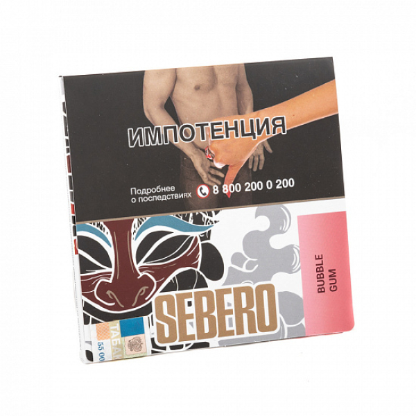 Табак SEBERO BUBBLE GUM 40 грамм в Воркуте