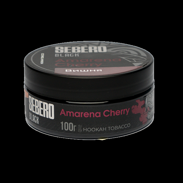 Табак SEBERO BLACK AMARENA CHERRY 100 гр в Воркуте