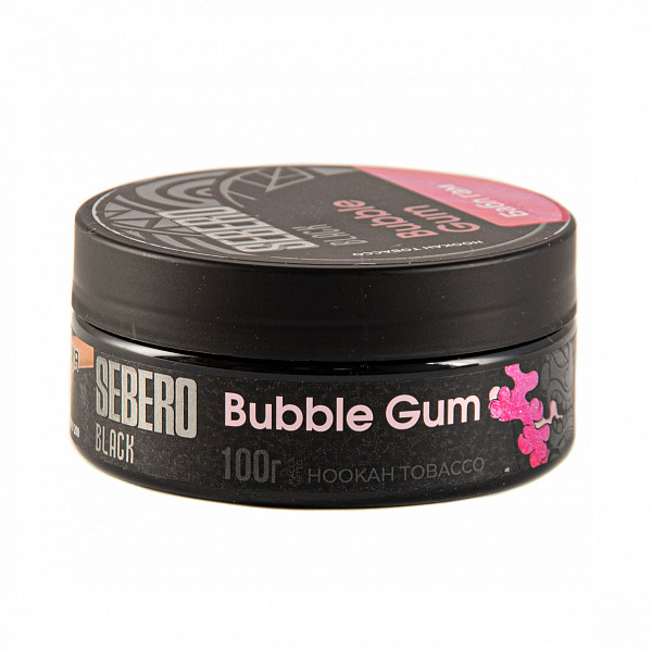 Табак SEBERO BLACK BUBBLE GUM 100 гр в Воркуте