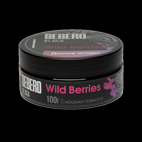 Табак SEBERO BLACK WILD BERRIES 100 гр в Воркуте