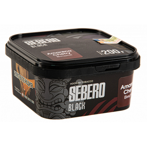 Табак SEBERO BLACK AMARENA CHERRY 200 гр в Воркуте
