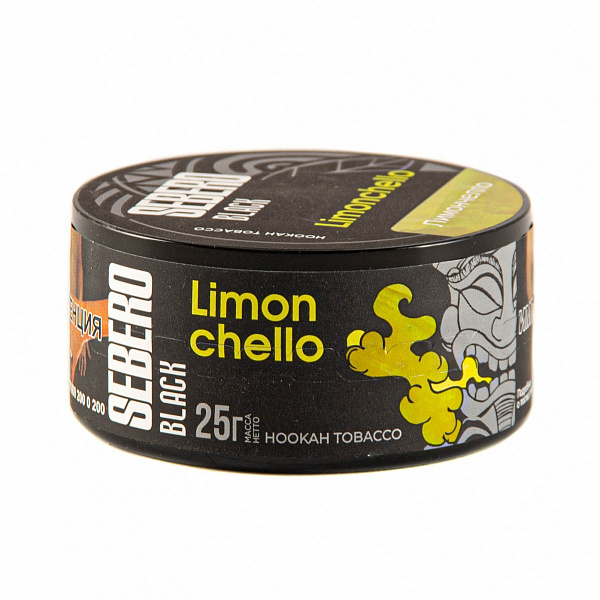 Табак SEBERO BLACK LIMONCHELLO 25 гр в Воркуте