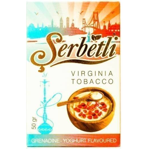 Табак Serbetli Grenadine Yoghurt 50 грамм в Воркуте