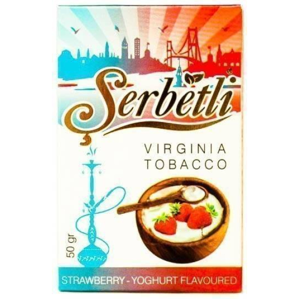 Табак Serbetli Strawberry Yoghurt 50 грамм в Воркуте