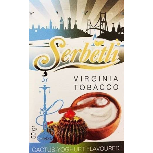 Табак Serbetli Cactus Yoghurt 50 грамм в Воркуте