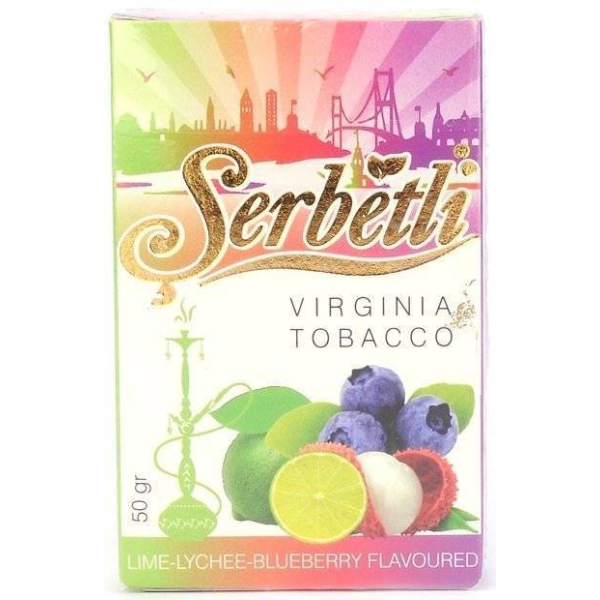 Табак Serbetli Lime Lychee Blueberry в Воркуте