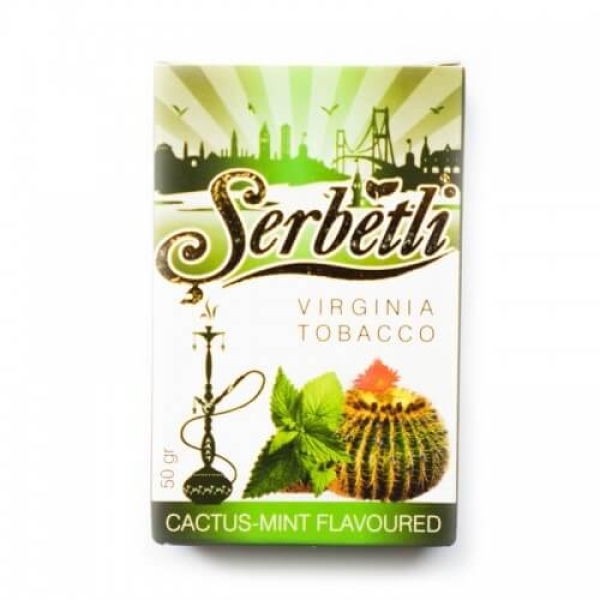 Табак Serbetli Cactus mint 50 грамм в Воркуте