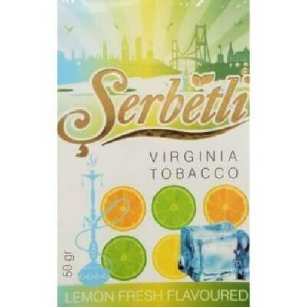 Табак Serbetli Lemon Fresh 50 грамм в Воркуте