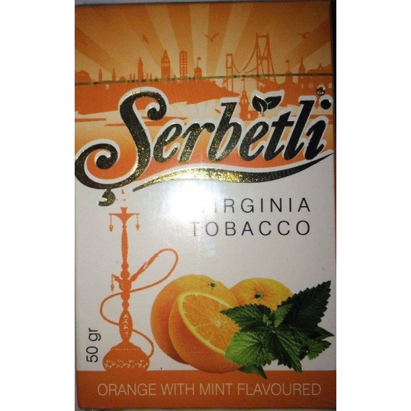 Табак Serbetli Апельсин с мятой 50 гр в Воркуте