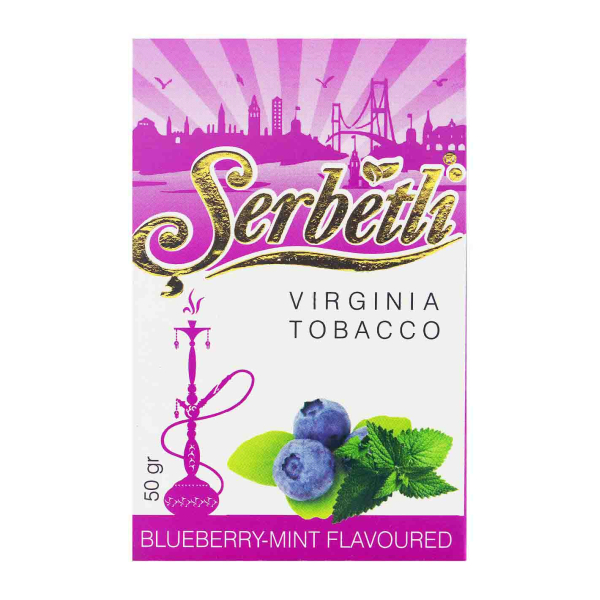 Табак Serbetli Черника с мятой 50 гр в Воркуте
