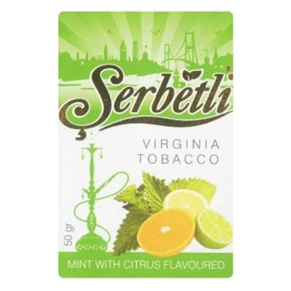 Табак Serbetli Цитрусы с мятой 50 гр в Воркуте
