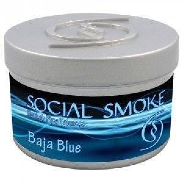 Табак Social Smoke Baja Blue 250 грамм в Воркуте