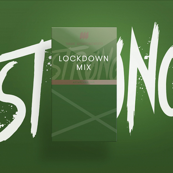 Табак Шпаковского Strong Lockdown mix (Алтайский чай) 40 гр в Воркуте