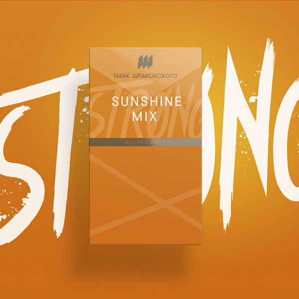 Табак Шпаковского Strong Sunshine MIx (Мюсли Манго) 40 гр в Воркуте