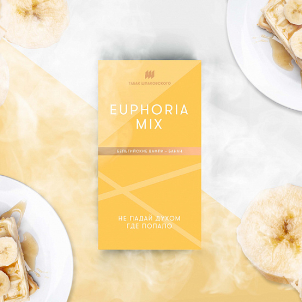 Табак Шпаковского Euphoria (Бельгийские Вафли Банан) 40 грамм в Воркуте