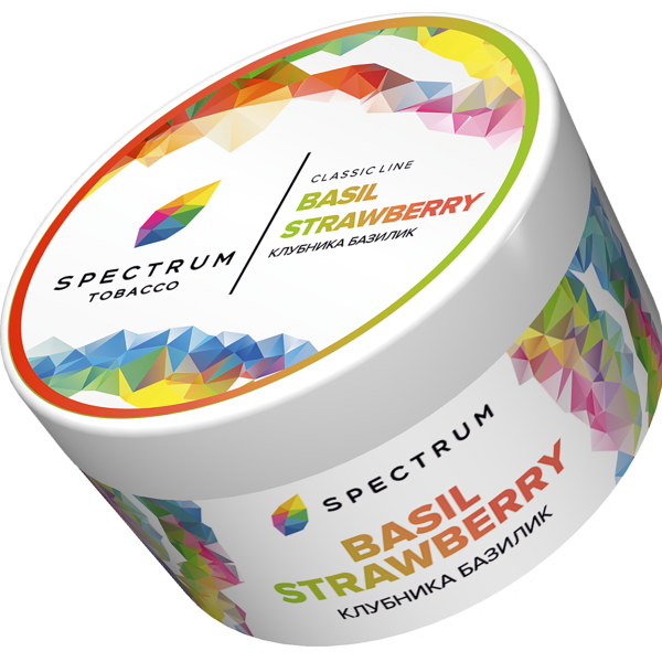 Табак Spectrum Classic BasilStrawberry 200 грамм в Воркуте
