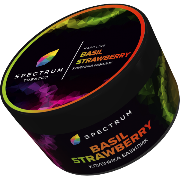 Табак Spectrum Hard BasilStrawberry 200 грамм в Воркуте