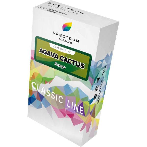 Табак Spectrum Classic agava cactus 40 грамм в Воркуте