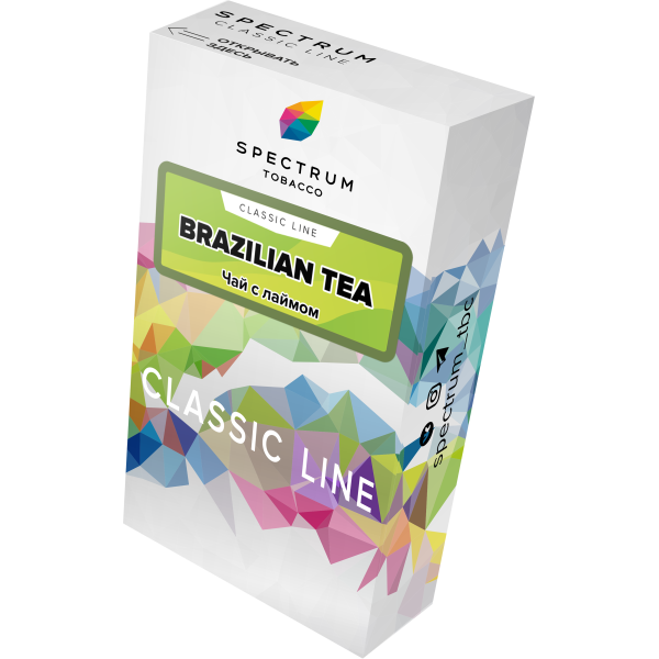 Табак Spectrum Classic brazilian tea 40 грамм в Воркуте