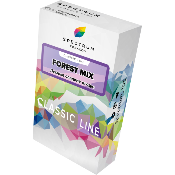 Табак Spectrum Classic forest mix 40 грамм в Воркуте