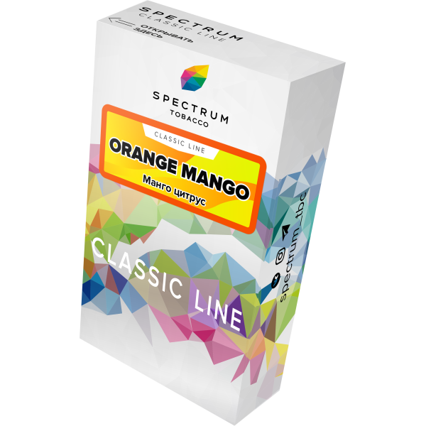 Табак Spectrum Classic orange mango 40 грамм в Воркуте
