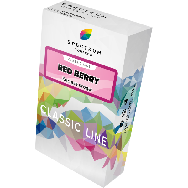 Табак Spectrum Classic red berry 40 грамм в Воркуте