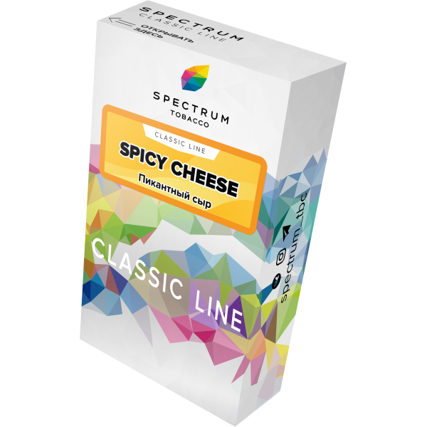 Табак Spectrum Classic spicy cheese 40 грамм в Воркуте