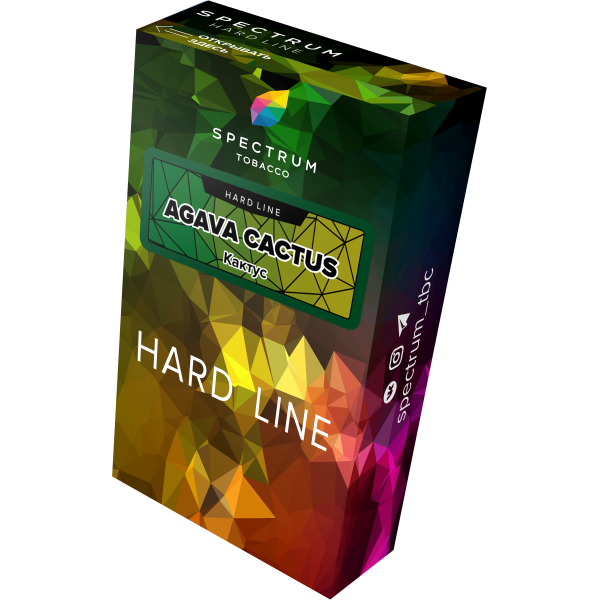 Табак Spectrum Hard agava cactus 40 грамм в Воркуте