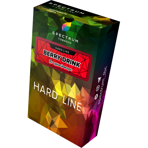 Табак Spectrum Hard berry drink 40 грамм в Воркуте