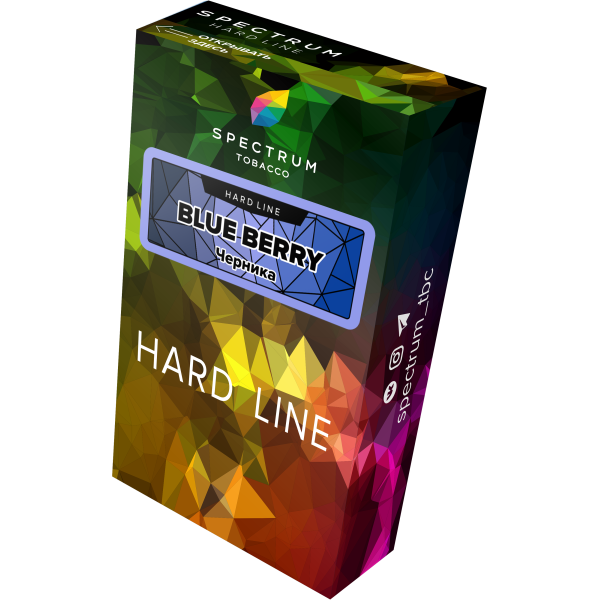 Табак Spectrum Hard blue berry 40 грамм в Воркуте