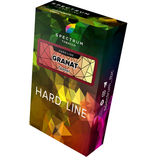 Табак Spectrum Hard granat 40 грамм в Воркуте